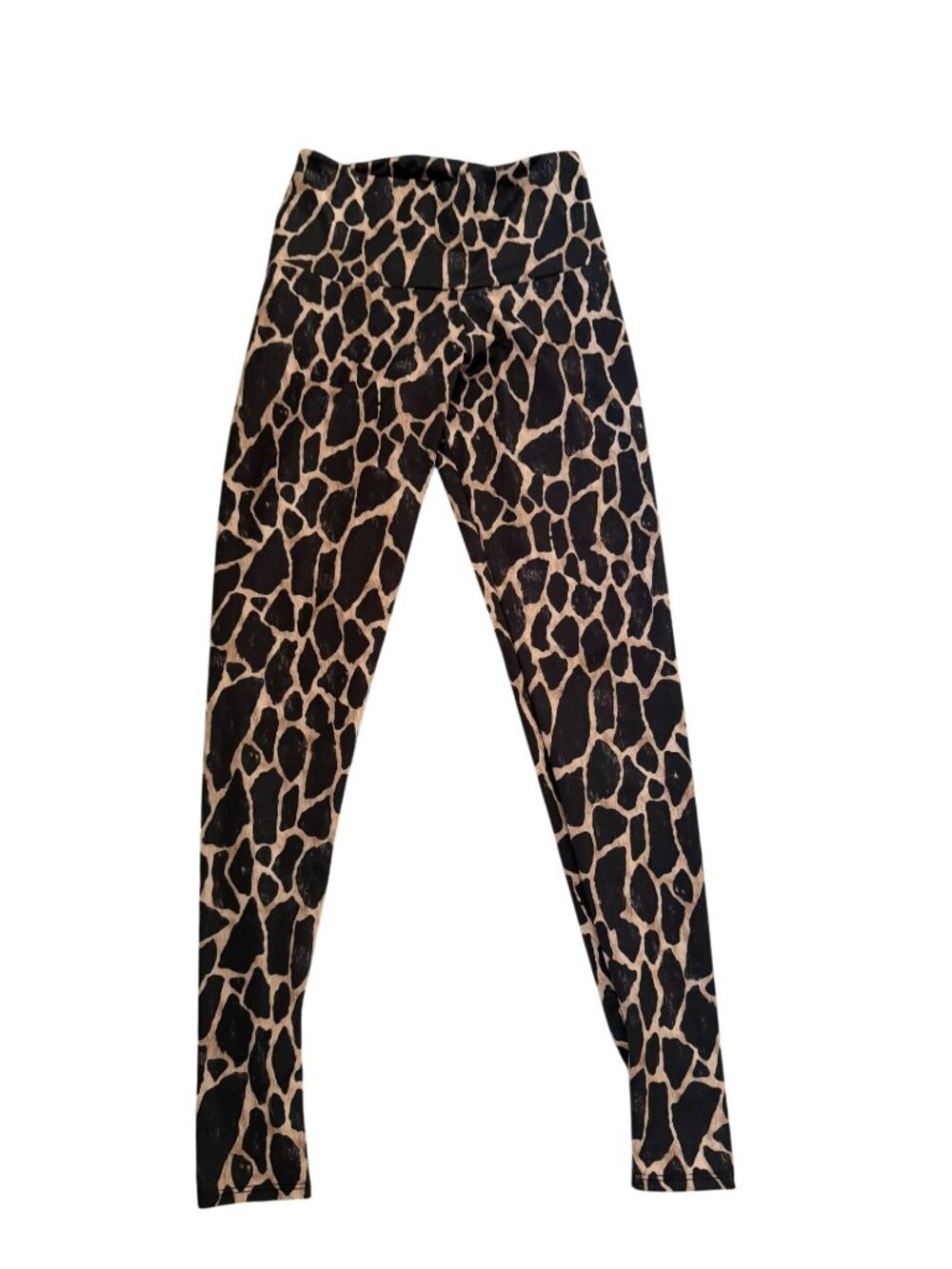 ONZIE Giraffe Animal Print Leggings Tights Size Small/Medium